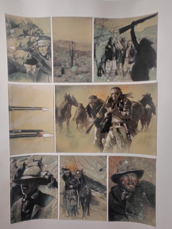 En vente - Lawmen par Fabrice Le Hénanff, Roger Seiter - Planche originale