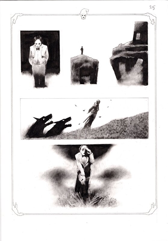 En vente - Corrado Roi, Paola Barbato, Ut #2 [Les hommes s'en vont, les enragés restent] - Planche originale