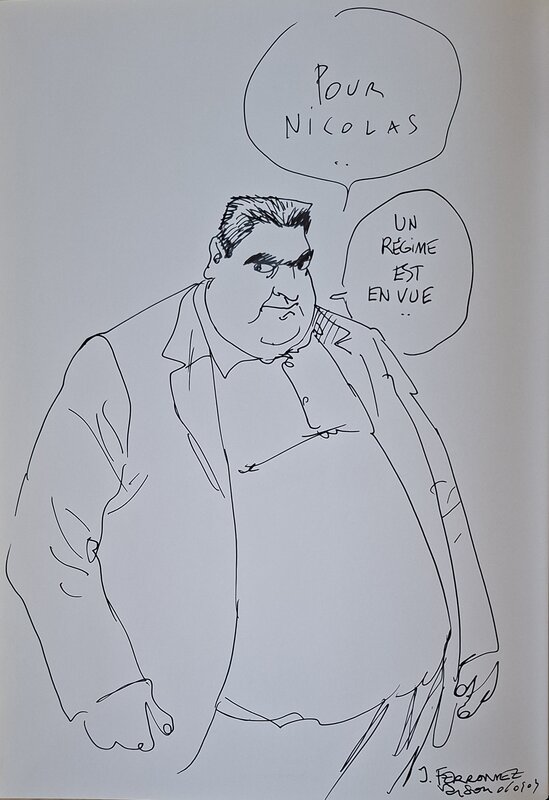 L'outremangeur par Jacques Ferrandez - Dédicace