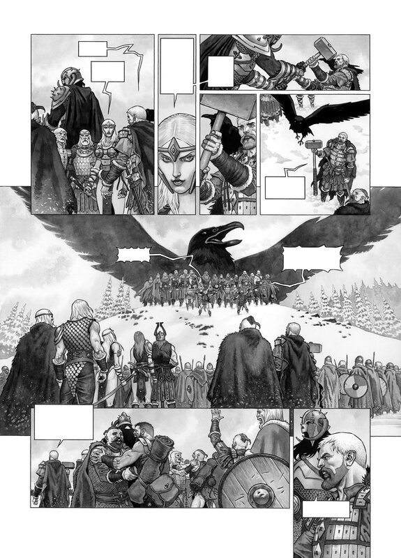 For sale - Drazen Kovacevic, Walkyrie tome 2 planche 47 - Comic Strip