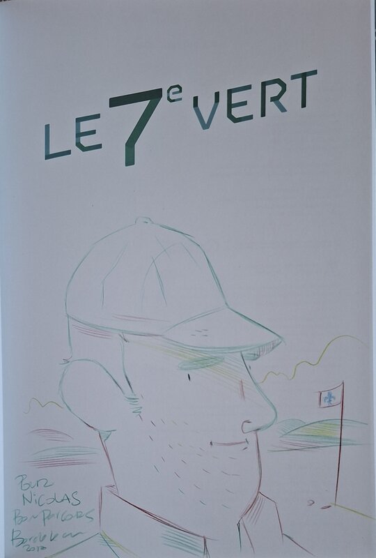 Le 7ème vert by Paul Bordeleau - Sketch