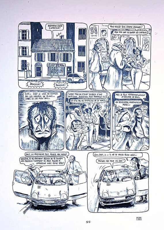 Commissaire Kouamé by Donatien Mary, Marguerite Abouet, Drac - Comic Strip