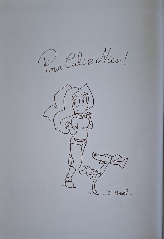 Lou by Julien Neel - Sketch