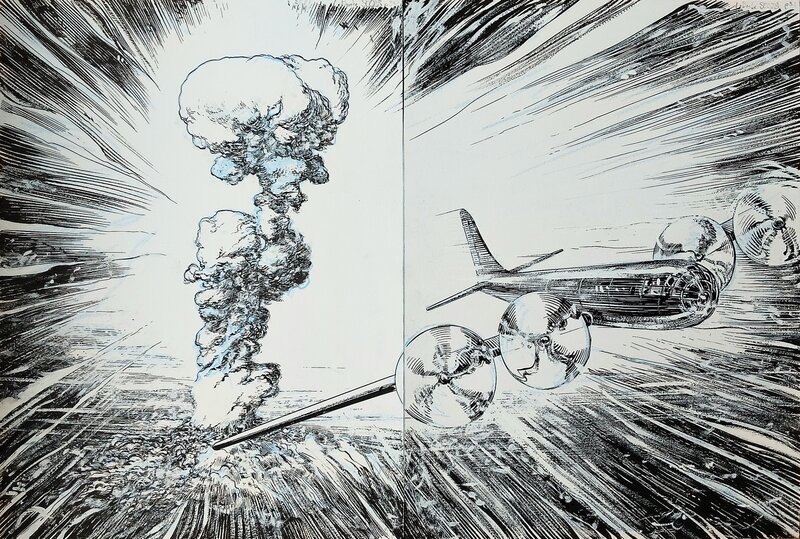 Denis Rodier, LA Bombe - LA Planche - Planche originale