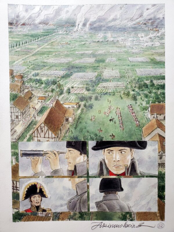Andréi Arinouchkine, LA FACE CACHEE DE WATERLOO    T2    couleur directe - Comic Strip