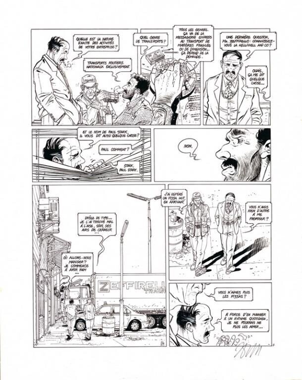 Jean-Yves Delitte, Les coulisses du pouvoir - T3 p8 - Planche originale