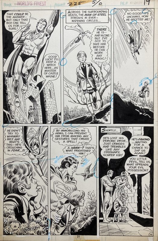 Superman by Dick Dillin, Tex Blaisdell - Comic Strip