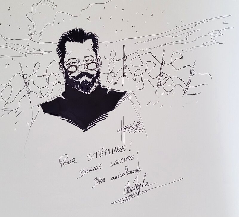Christophe Henin, Gueules cassées - histoire d'un preneur d'âmes - Dédicace