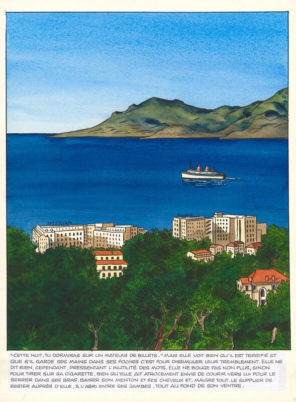 For sale - Loustal, Un garçon romantique - Comic Strip