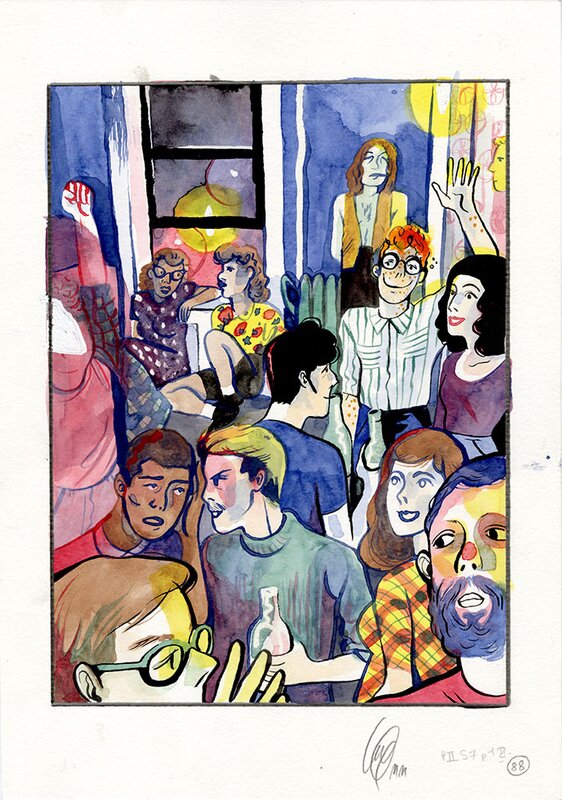 For sale - Maurane Mazars, Tanz ! – Planche originale page 101 - Comic Strip