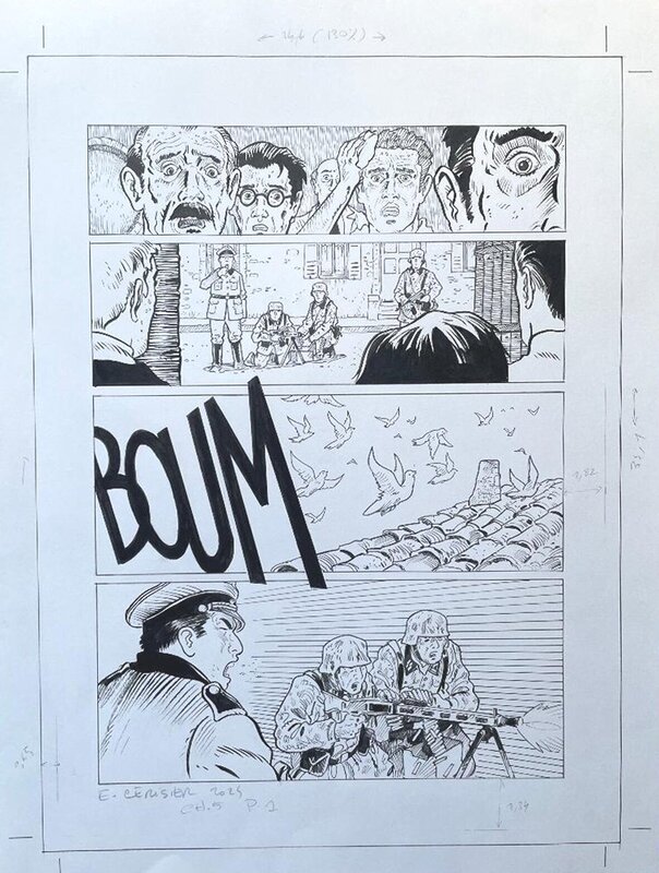 Emmanuel Cerisier, Philippe Tomblaine, Oradour-Sur-Glane, 10 juin 1944 - Comic Strip