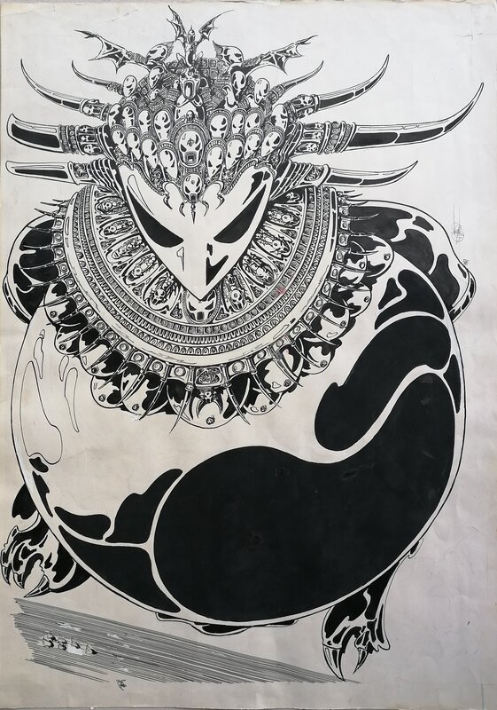 Urm le fou par druillet - Planche originale