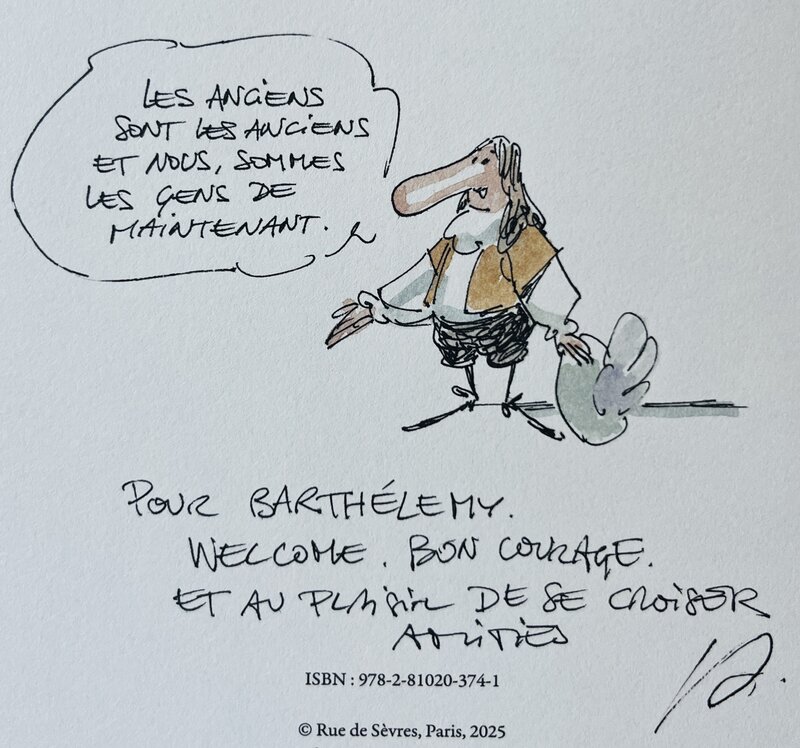 Molière by Virginie Augustin - Sketch