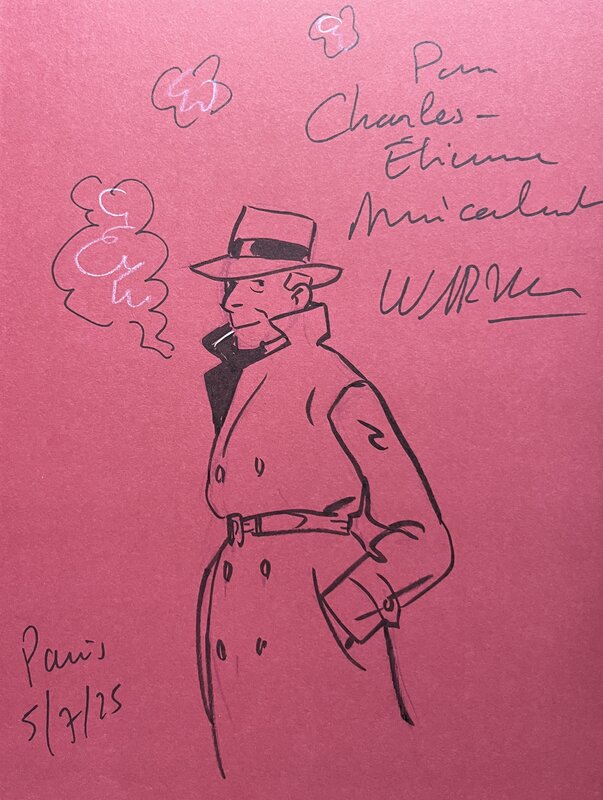 Bernie Gunther par François Warzala - Dédicace