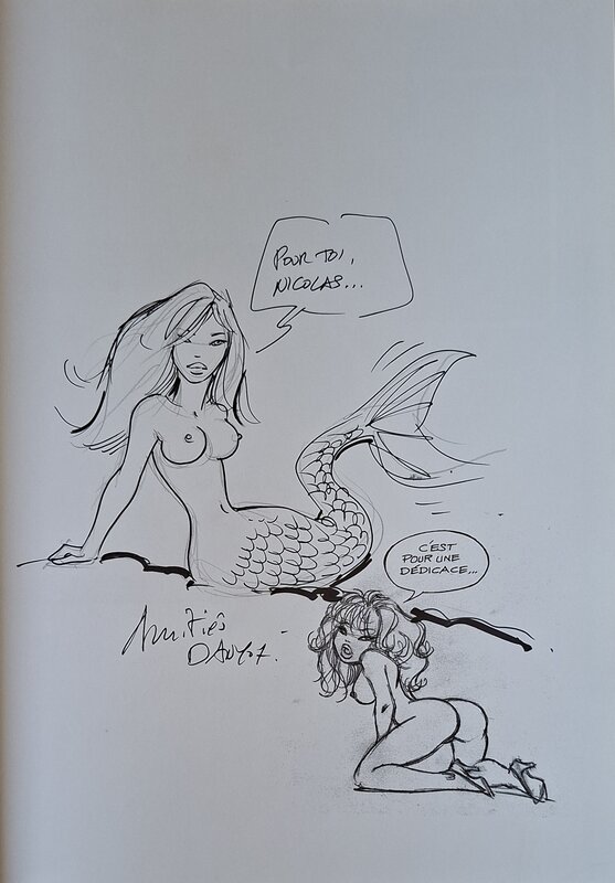 Dany, Sirène - Ça vous intéresse ? - Dédicace