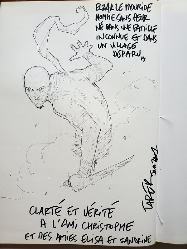 Ivan Gomez Montero, Tarek, TADMOR   T1 LA GUILDE DU SAFRAN - Sketch