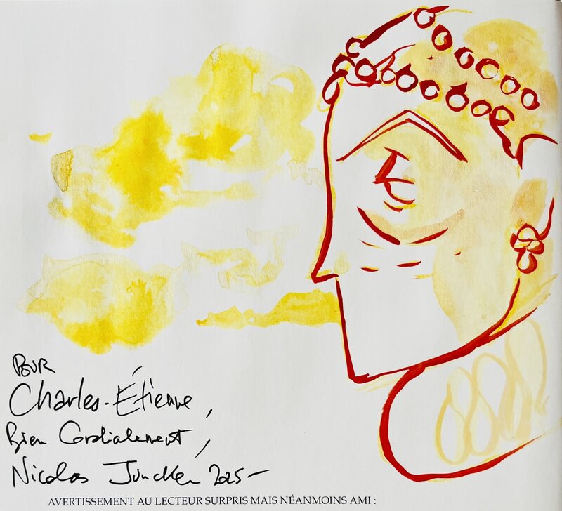 Elisabeth Tudor by Nicolas Juncker - Sketch