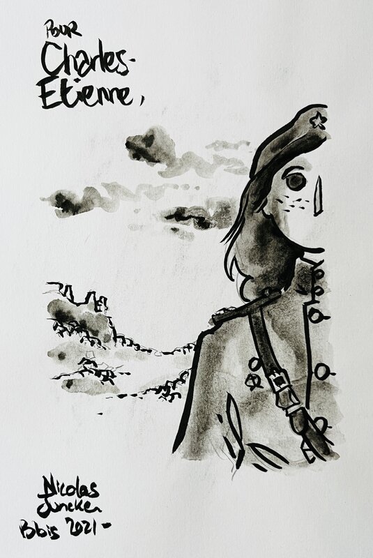 Seules à Berlin by Nicolas Juncker - Sketch