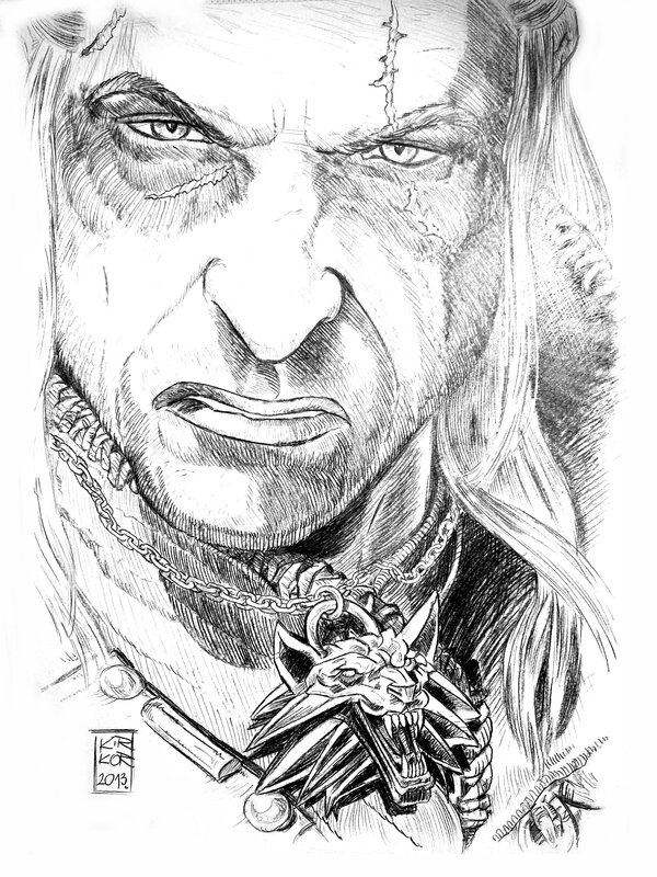 Arkadiusz Klimek, The Witcher - La Raison d'État / Wiedźmin - Racja stanu - Original Illustration