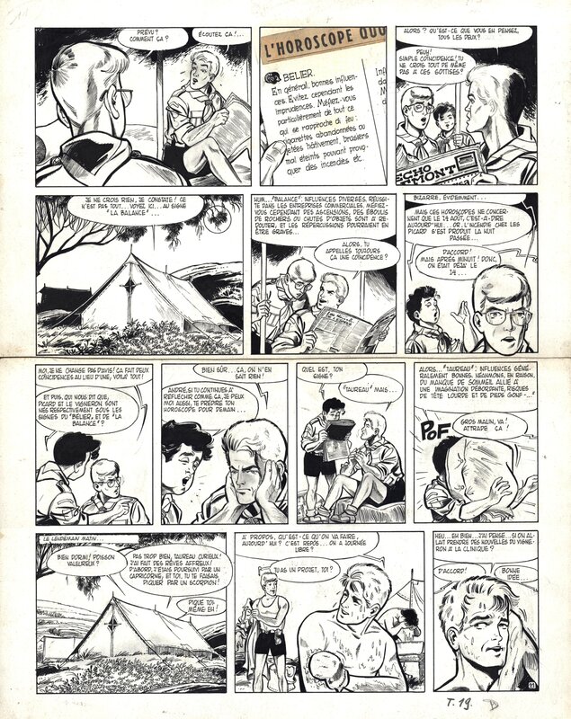 For sale - Mittéï, Tibet, Mittéï-Tibet : Les 3A tome 6 planche 11 - Comic Strip