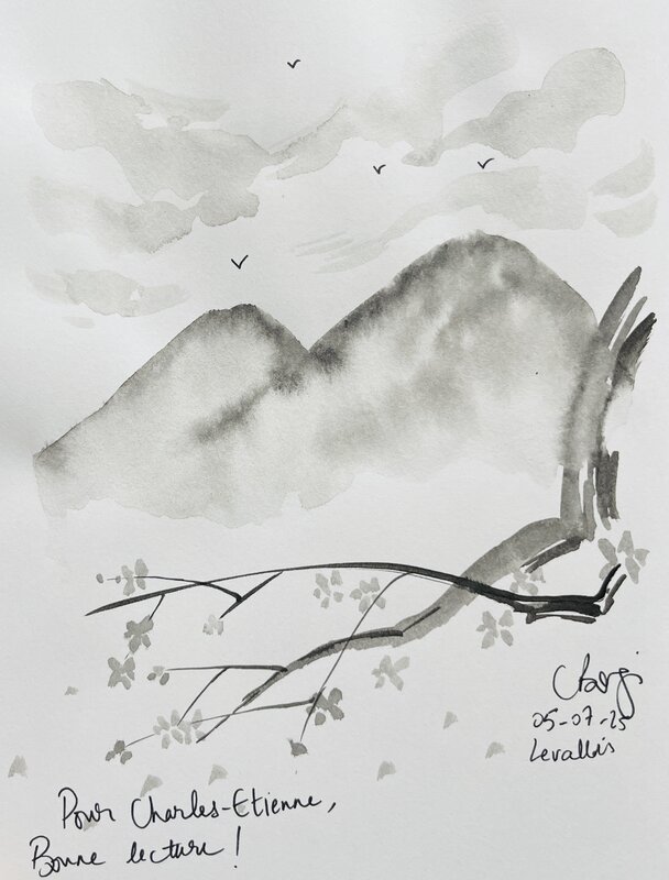 Paysage by Carine Borgi - Sketch