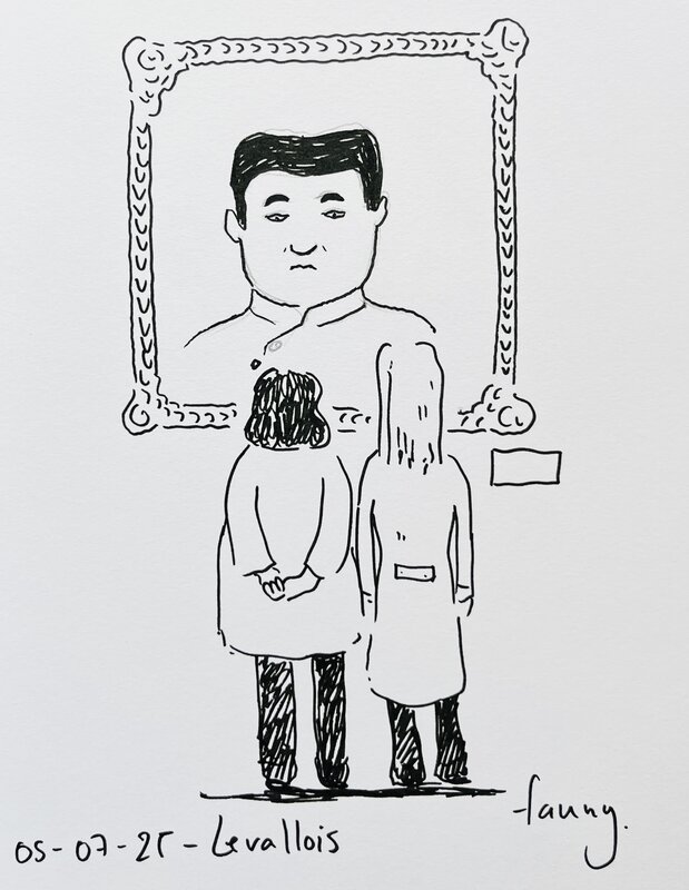 Pyongyang by Fanny Briant - Sketch