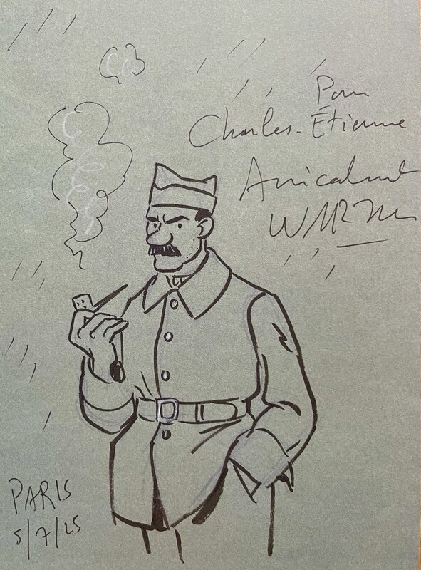 Soldat by François Warzala - Sketch