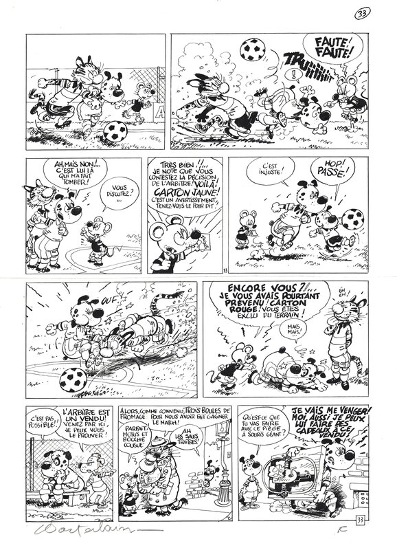 For sale - Wasterlain : Ratapoil tome 1 gag n° 33 - Comic Strip
