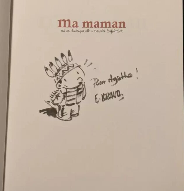 Ma maman by Émile Bravo - Sketch