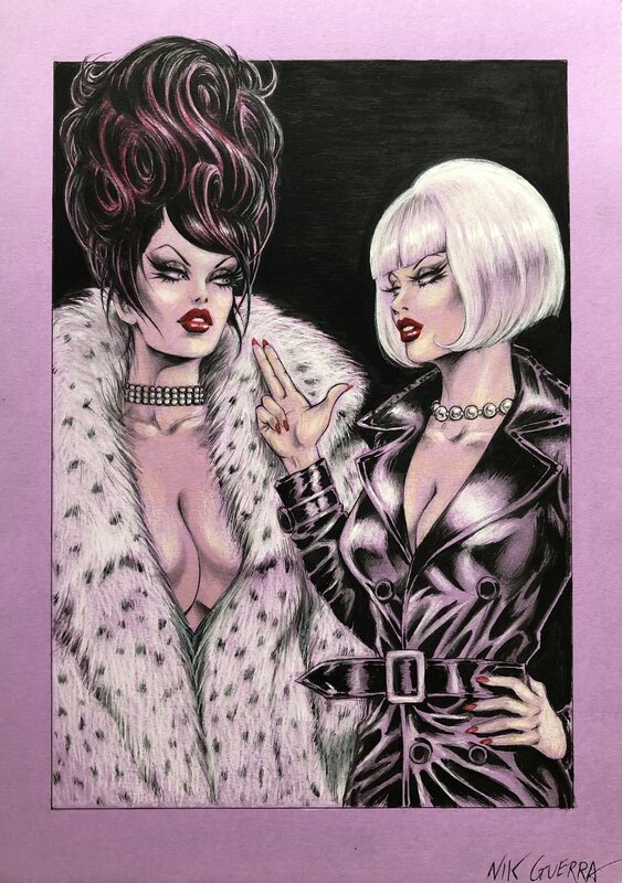 Lucrezia e Magenta by Nik Guerra - Comic Strip