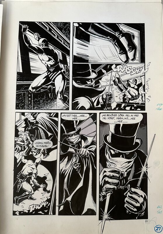 César Spadari, Jack The Ripper - The Phantom - Planche originale