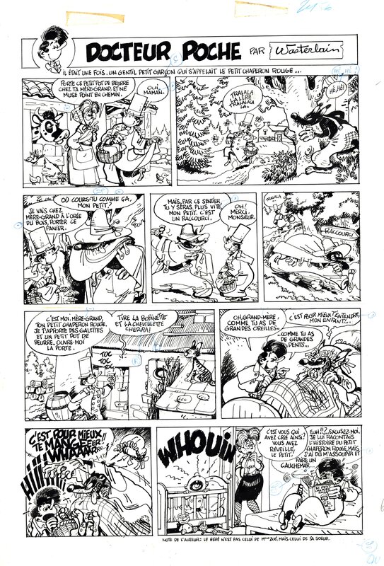 En vente - Wasterlain : Docteur Poche tome 8, gag 