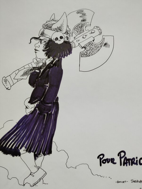 Raghnarok t2 par Boulet - Dédicace