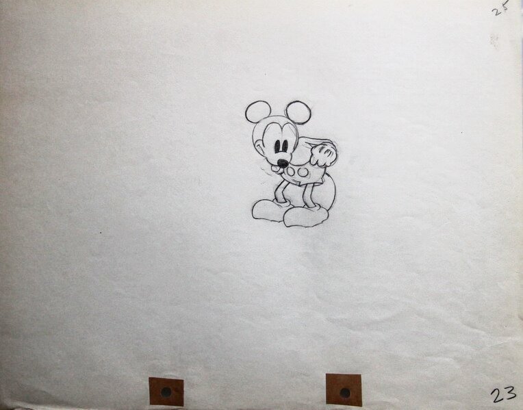 Mickey (1933) par Studios Disney, Walt Disney - Planche originale
