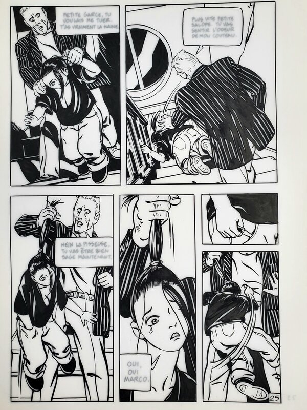 CARLOTTA par Alex Varenne - Planche originale