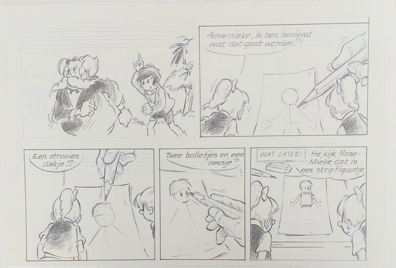 Edwin Wouters, Jommeke: onafgewerkt verhaal - Comic Strip