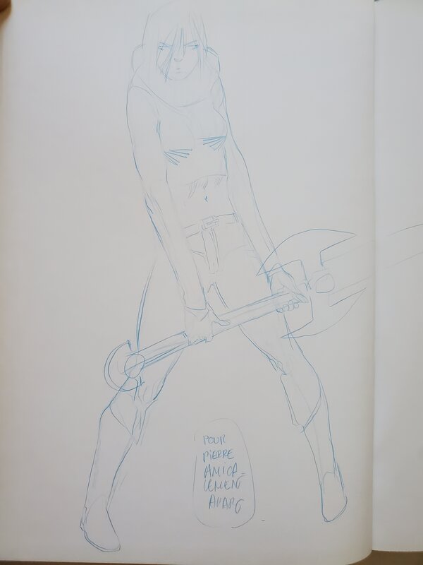 Thomas Allart, PANDORA   T1 LE REGENT FOU - Sketch