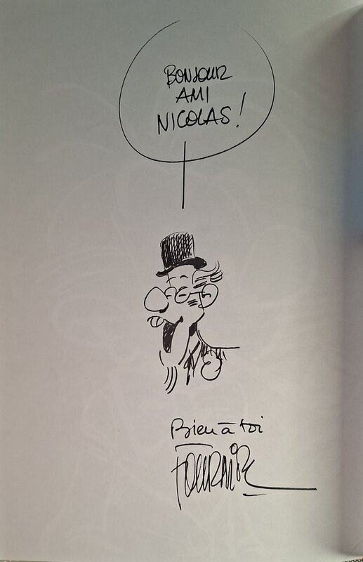 Itoh Kata - Spirou by Jean-Claude Fournier - Sketch