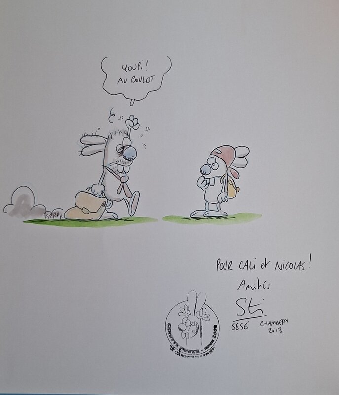 Les Rabbit by Sti - Sketch