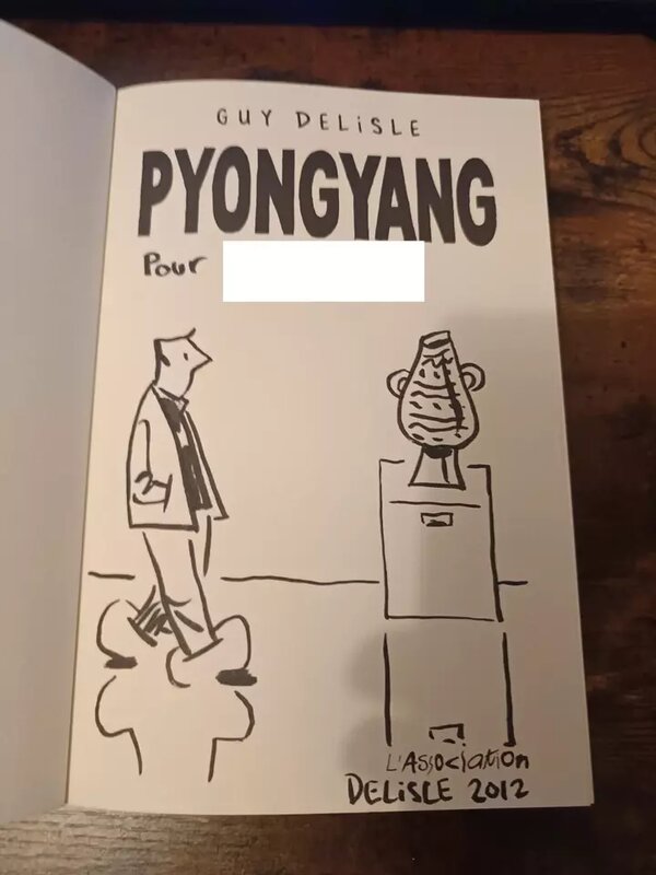 Pyongyang by Guy Delisle - Sketch