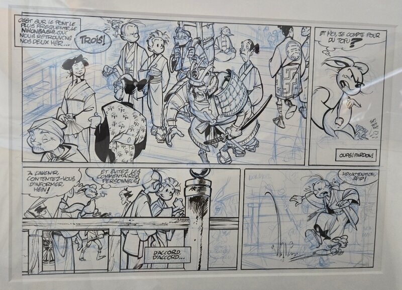 For sale - Spirou à Tokyo by Jose Luis Munuera - Comic Strip