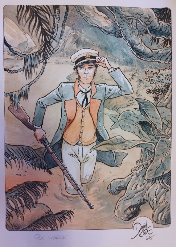 David Ratte, Hommage à Hugo Pratt 