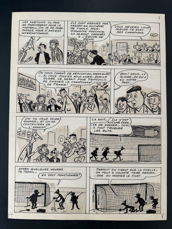 For sale - René Pellos Planche Originale 