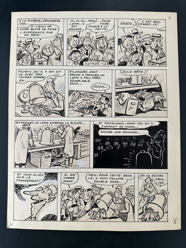 For sale - René Pellos Planche Originale 
