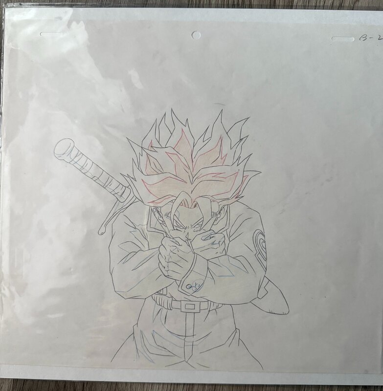 Akira Toriyama, Dragon ball Z : trunks - Original art