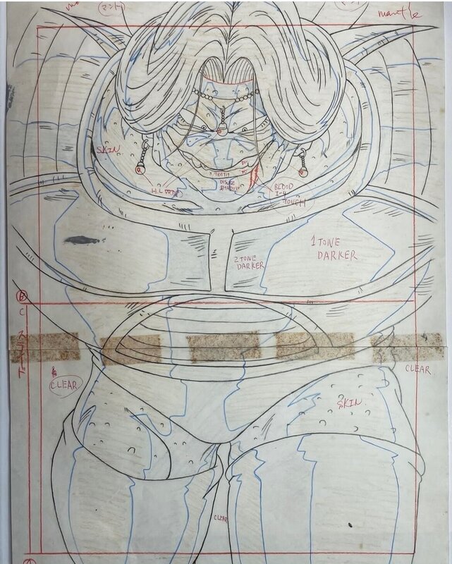 Akira Toriyama, Dragon ball Z : Zarbon - Comic Strip