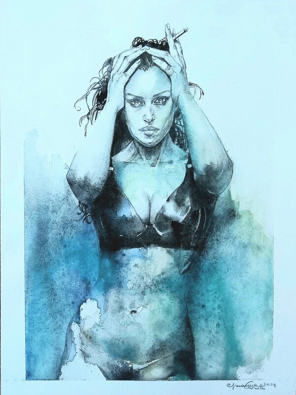 Monica by Giovanna par Giovanna Casotto - Illustration originale