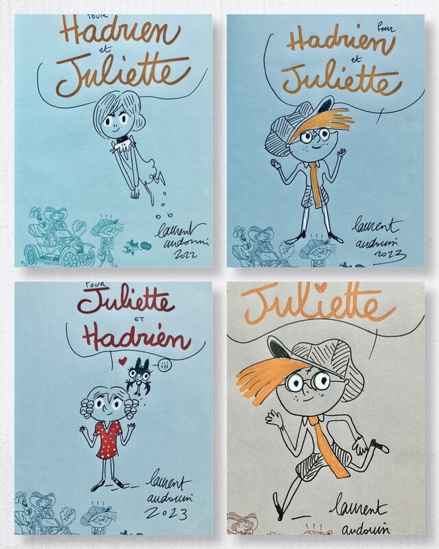 Dédicace de Laurent Audouin - Sketch