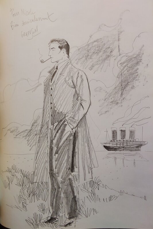 Olivier Grenson, Carland Cross: Les pendus de Manhattan - Sketch