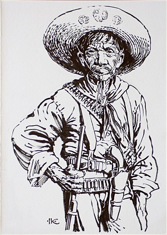 Marshall Bass par Igor Kordey - Illustration originale